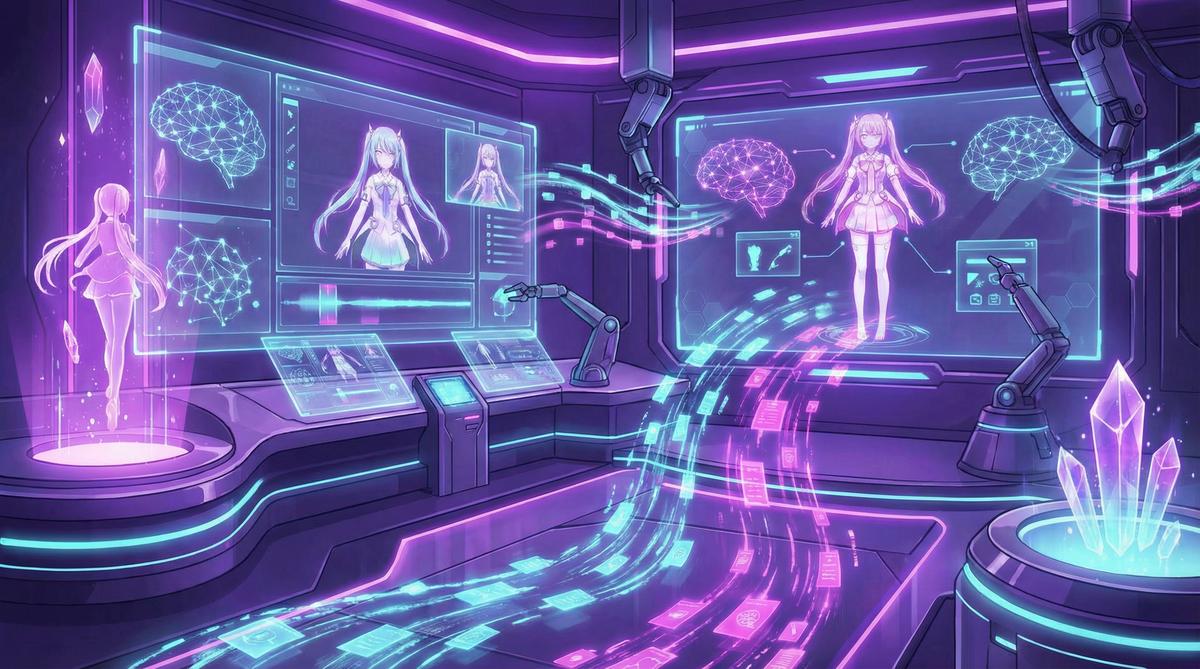 国产自拍AI动漫创作服务