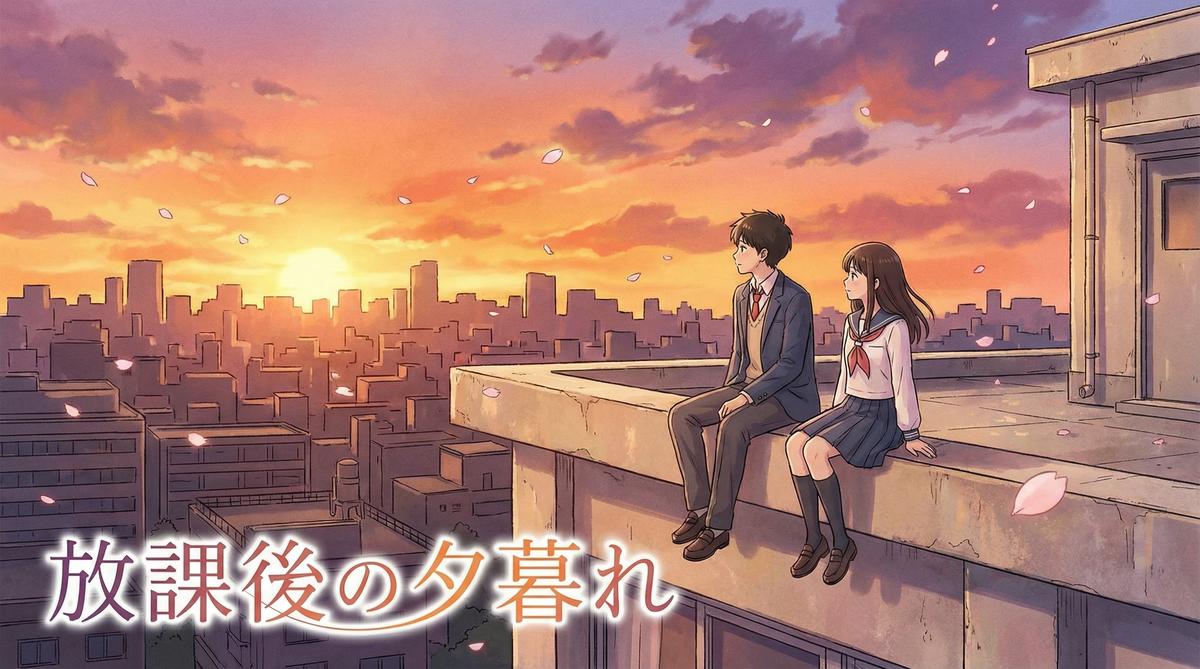 国产自拍动漫-黄昏校园恋曲