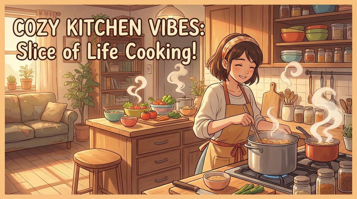 国产自拍动漫-温馨厨房日记